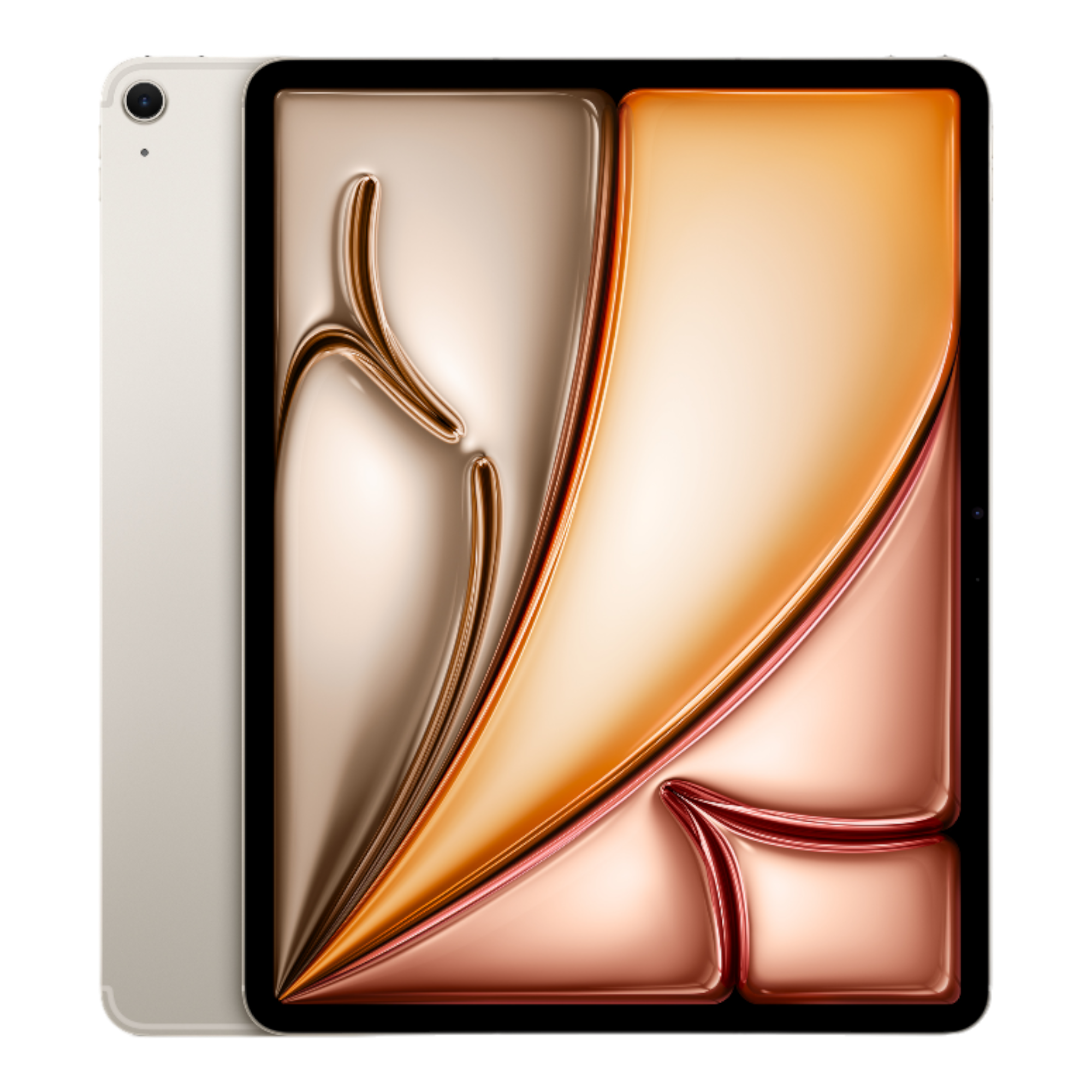 iPad Air 2024 13-inch 1TB, Wi-Fi + Cellular, Starlight - alAsil